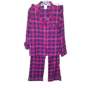 Van Winkle & Co. Portuguese Flannel Pajama Set Red Medium